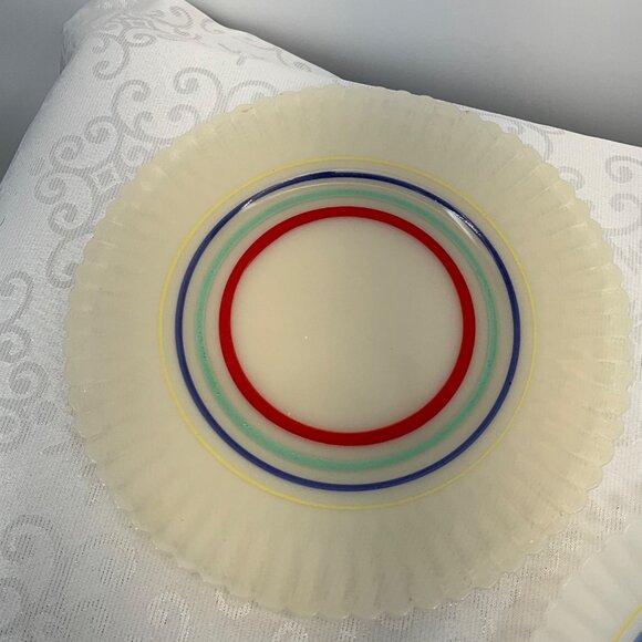 MacBeth-Evans Petalware Set Of 2  8 1/4" Plate - Picture 6 of 6